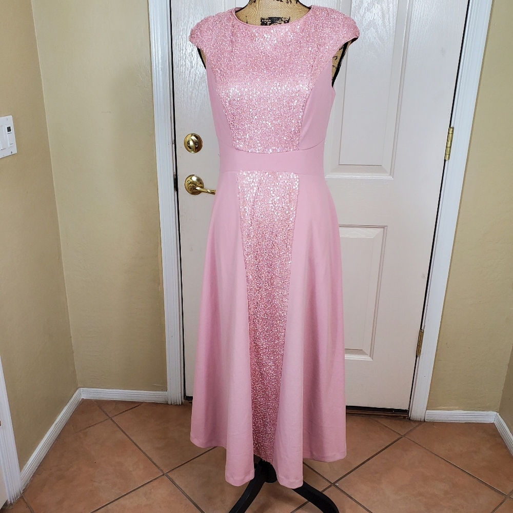 JS Collections Women's Sequin Dress